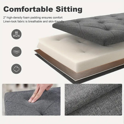 Ottoman Foldable Storage