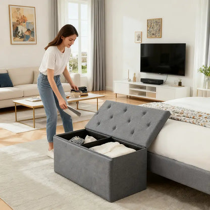 Ottoman Foldable Storage